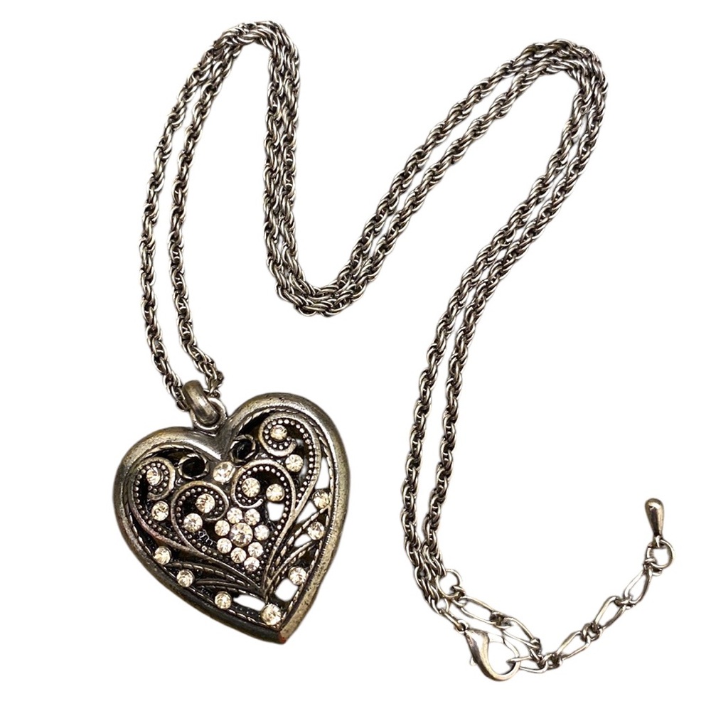 Extra Large Silver Heart Chain